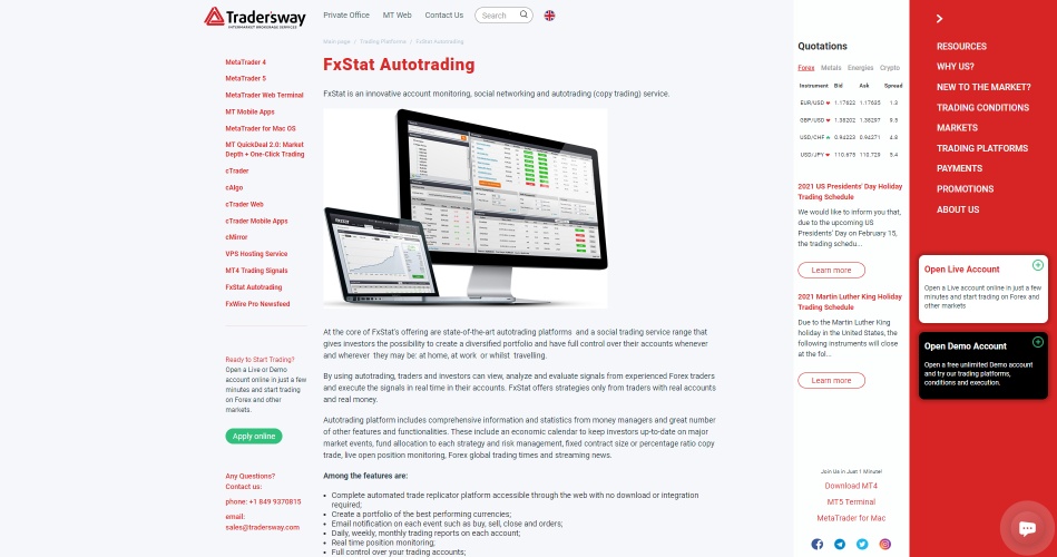 TradersWay Review copy trading info TradersWay Review copy trading info